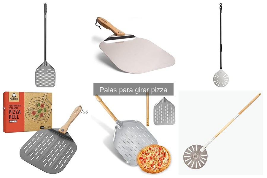 Cómo usar correctamente una pala para girar pizza