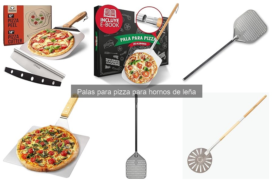 Cómo usar correctamente una pala para pizza en hornos de leña