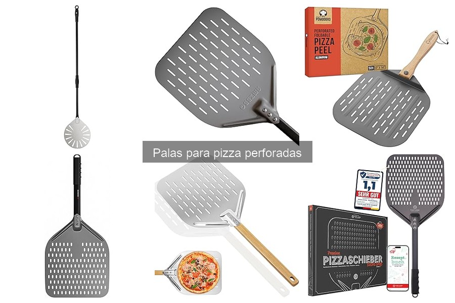 Cómo usar correctamente una pala para pizza perforada