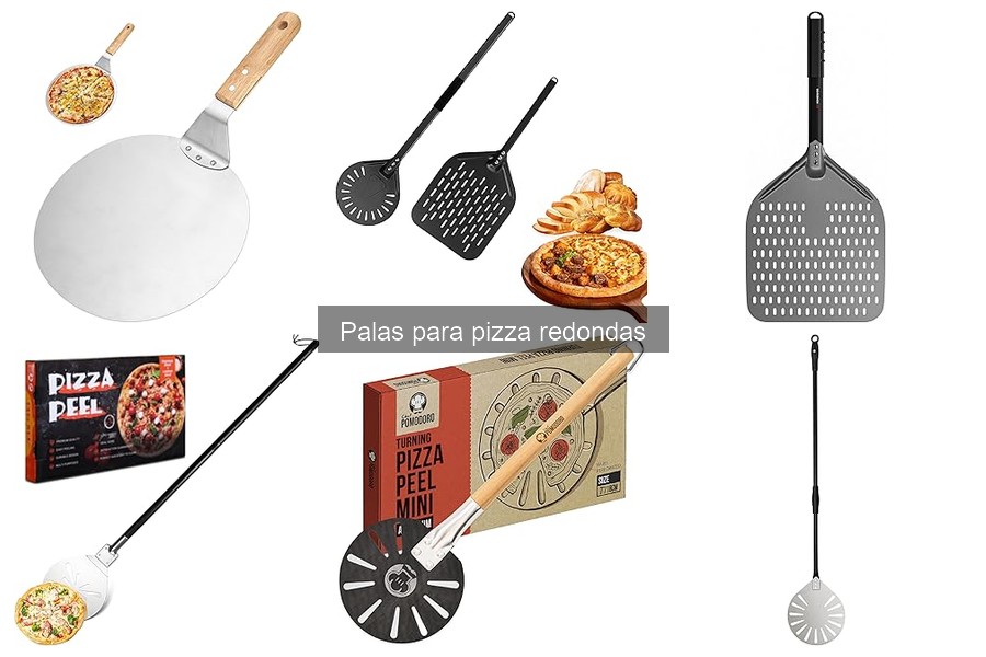 Cómo usar correctamente una pala para pizza redonda