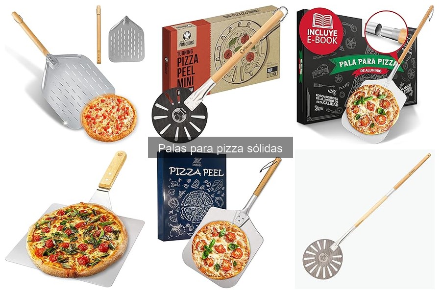 Cómo usar correctamente una pala para pizza sólida