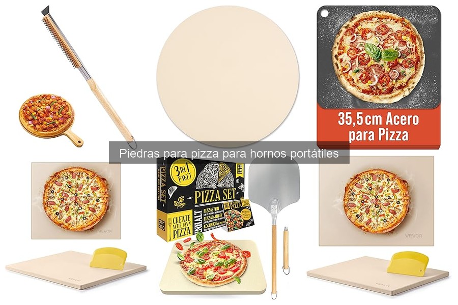Cómo usar correctamente una piedra para pizza en hornos portátiles