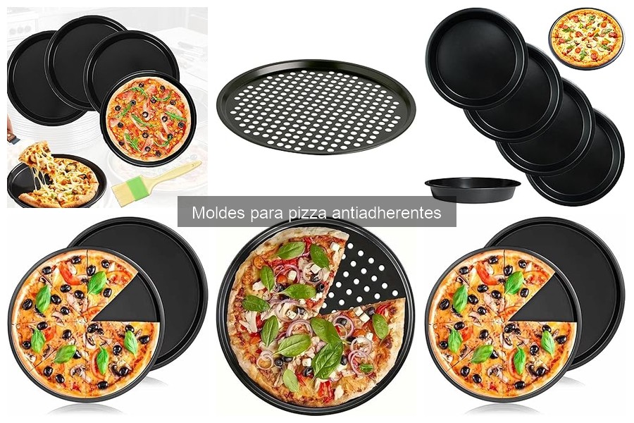 Cómo usar moldes para pizza antiadherentes correctamente