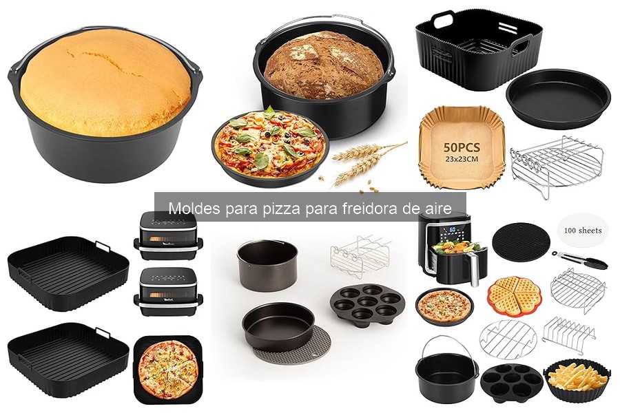 Cómo usar moldes para pizza en la freidora de aire
