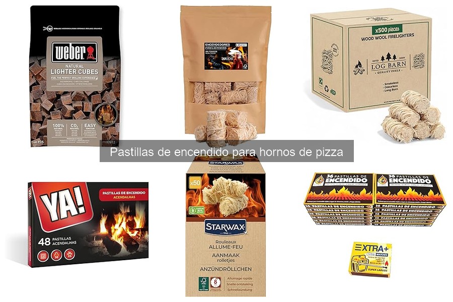 Cómo usar pastillas de encendido en hornos de pizza