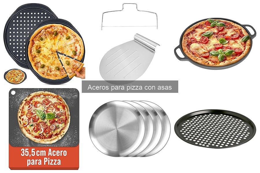 Cómo usar un acero para pizza con asas de forma óptima