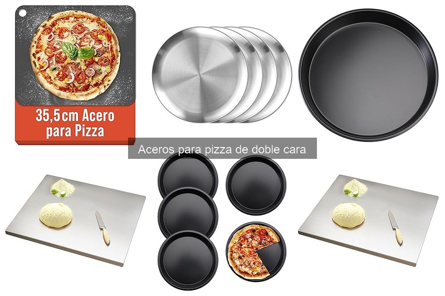 Cómo usar un acero para pizza de doble cara correctamente