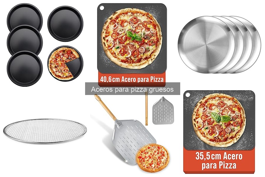 Cómo usar un acero para pizza grueso de forma eficaz