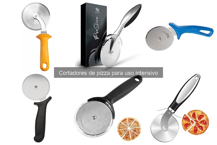 Cómo usar un cortador de pizza para uso intensivo