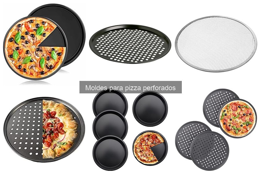Cómo usar un molde para pizza perforado de manera efectiva