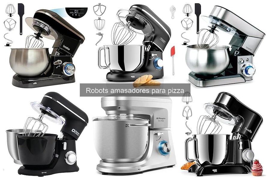 Cómo usar un robot amasador para hacer masa de pizza