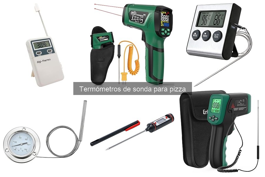 Cómo usar un termómetro de sonda para pizzas correctamente