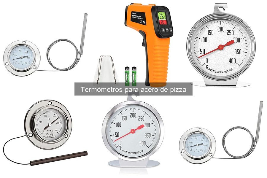 Cómo usar un termómetro para acero de pizza eficazmente