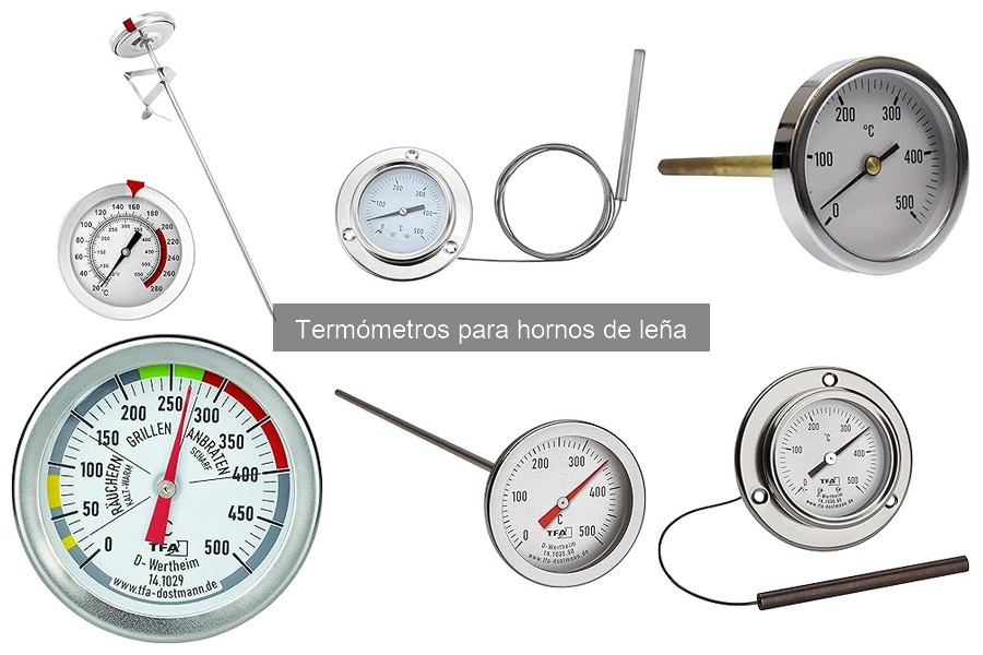 Cómo usar un termómetro para horno de leña de forma efectiva