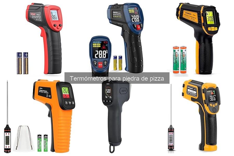 Cómo usar un termómetro para piedra de pizza correctamente