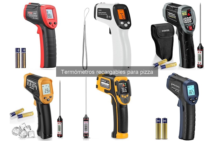 Cómo usar un termómetro recargable para pizza correctamente