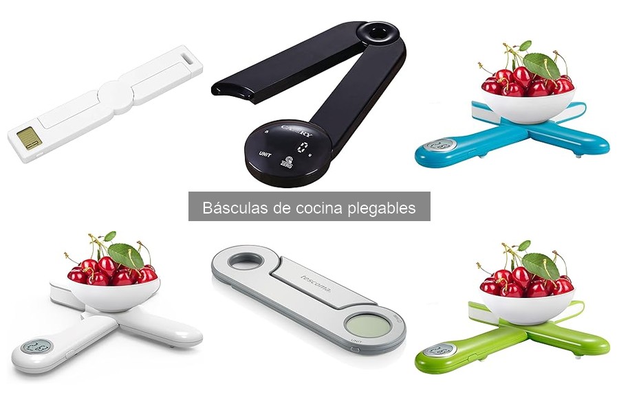 Cómo usar una báscula de cocina plegable de forma eficaz