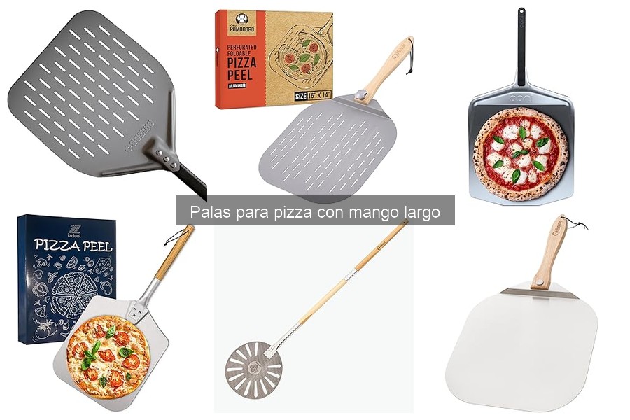 Cómo usar una pala para pizza con mango largo fácilmente
