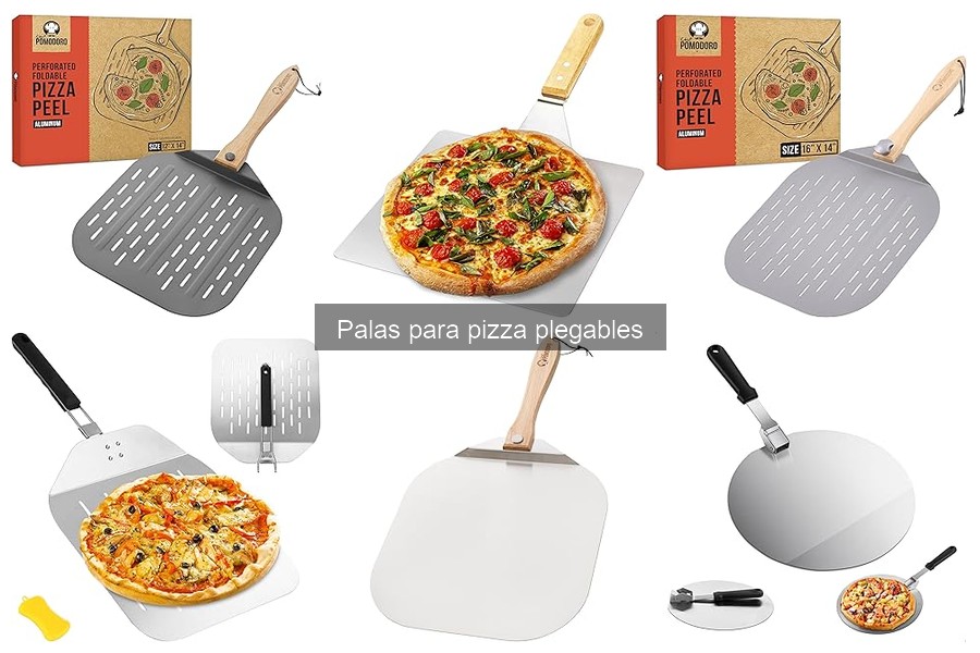 Cómo usar una pala para pizza plegable correctamente