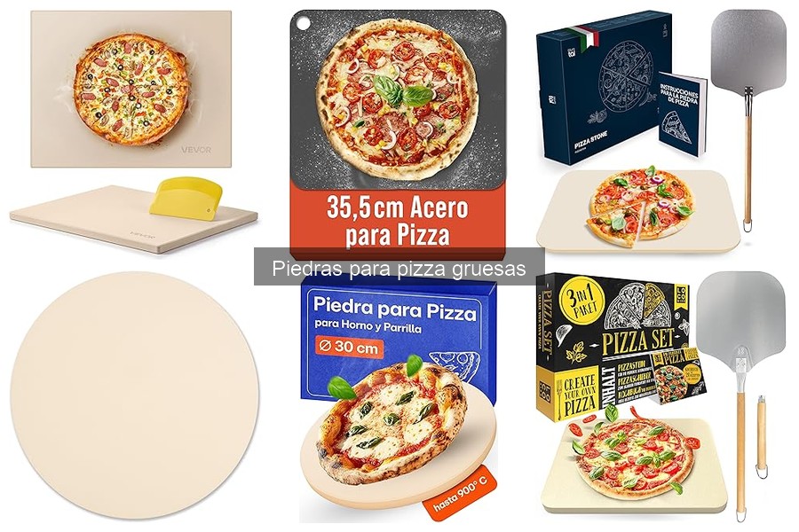 Cómo usar una piedra para pizza gruesa: Instrucciones y consejos