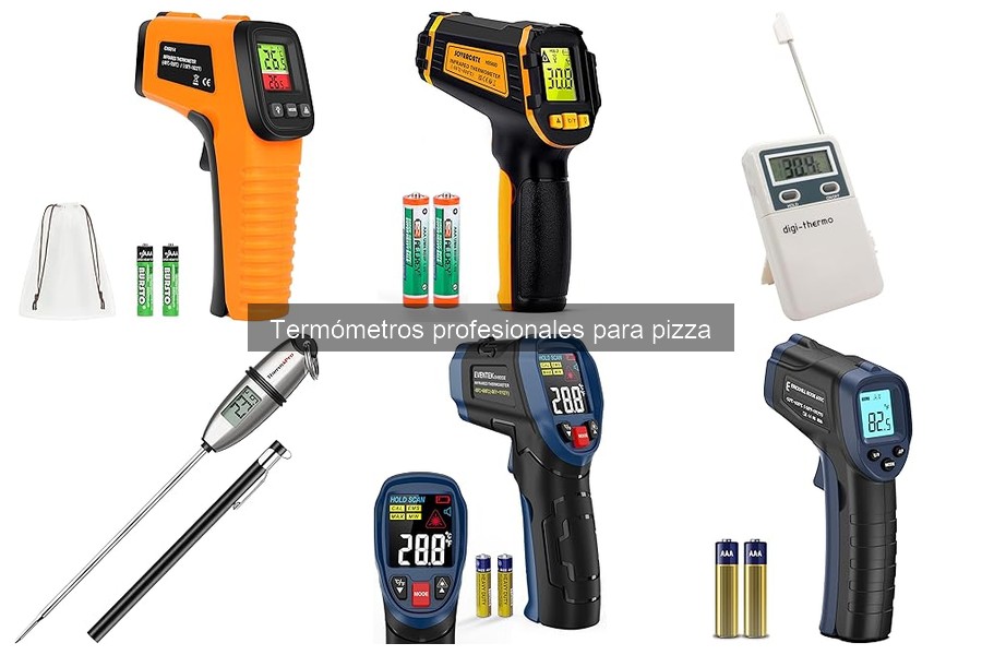 Cómo utilizar un termómetro profesional para pizza correctamente