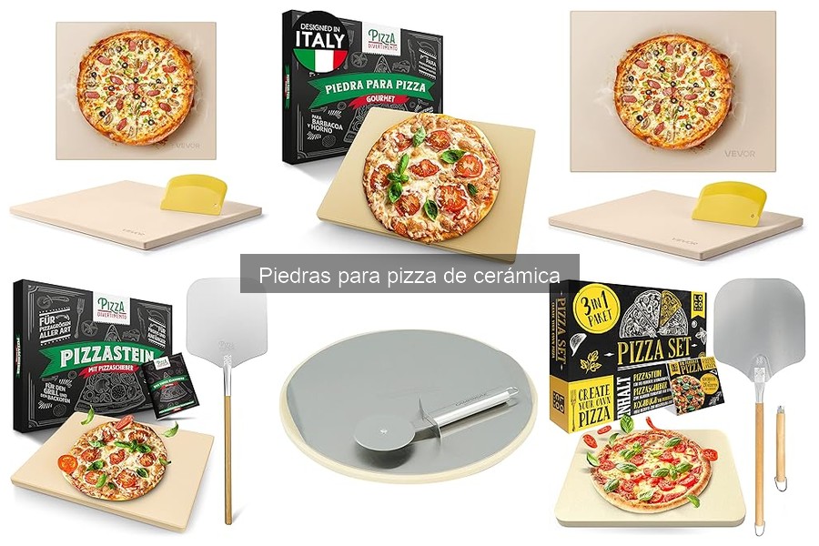 ** Cómo utilizar una piedra para pizza de cerámica correctamente
