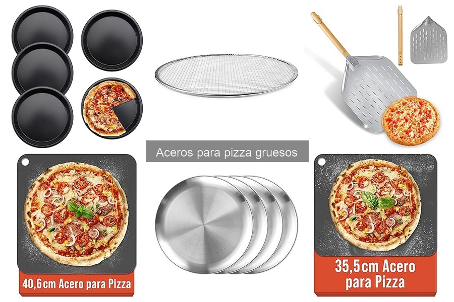 Comparativa: Acero para Pizza Grueso vs Piedra para Pizza