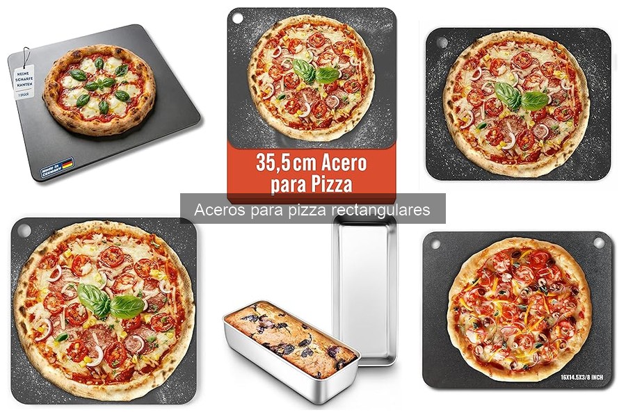 Comparativa: Acero para Pizza Rectangular vs Piedra para Pizza