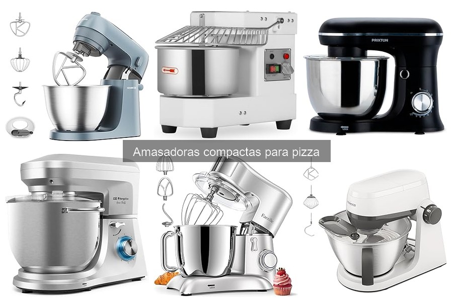 Comparativa Amasadoras Compactas vs. Estándar para Pizza