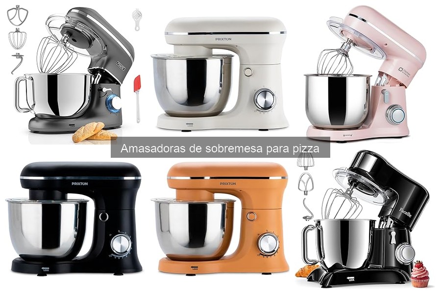 Comparativa: amasadoras de sobremesa vs amasadoras de pie para pizza