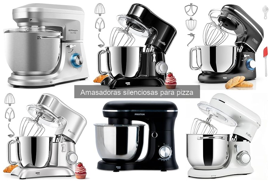Comparativa: Amasadoras Silenciosas vs. Tradicionales para Pizza