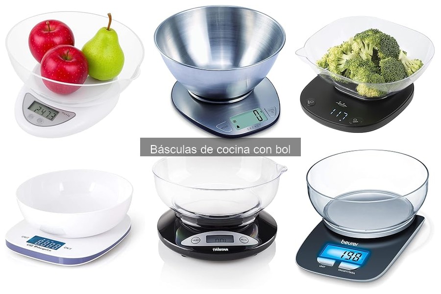 Comparativa: Básculas de Cocina con Bol vs. Sin Bol