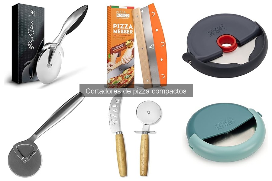 Comparativa: cortadores de pizza compactos vs tradicionales