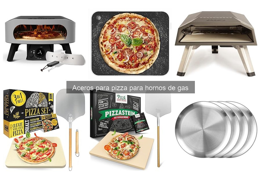Comparativa de aceros para pizza para hornos de gas