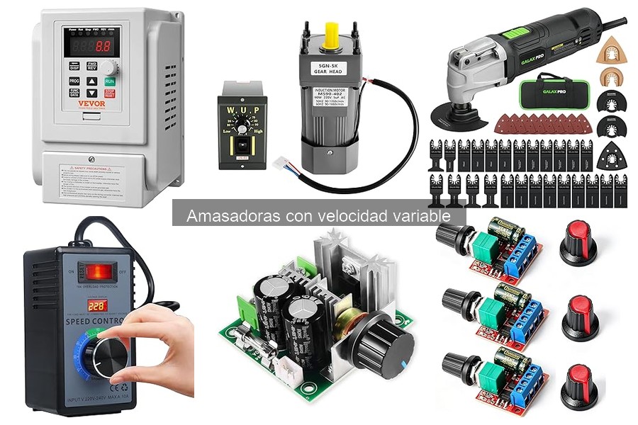 Comparativa de Amasadoras con Velocidad Variable: Modelos y Marcas