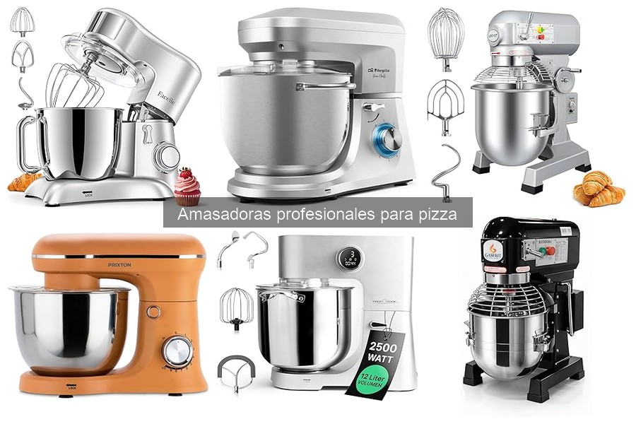Comparativa de Amasadoras Profesionales para Pizza
