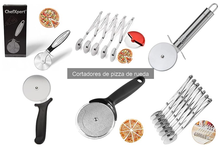 Comparativa de cortadores de pizza de rueda para uso profesional