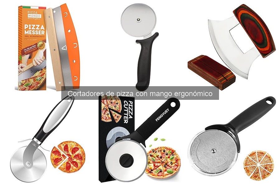 Comparativa de cortadores de pizza ergonómicos y tradicionales