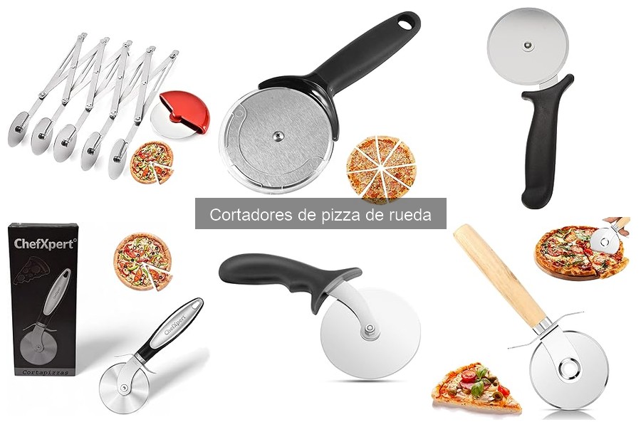 Comparativa de cortadores de pizza: rueda vs. otros tipos