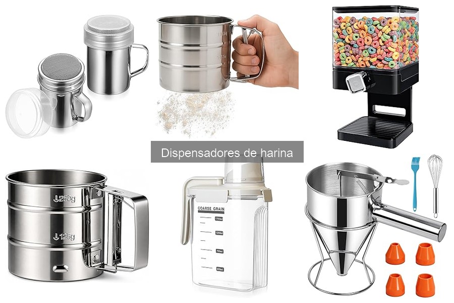 Comparativa de dispensadores de harina más populares