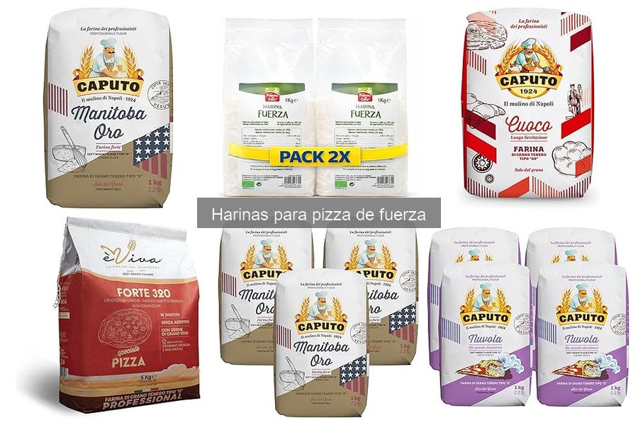 Comparativa de harinas de fuerza vs. harinas de todo uso