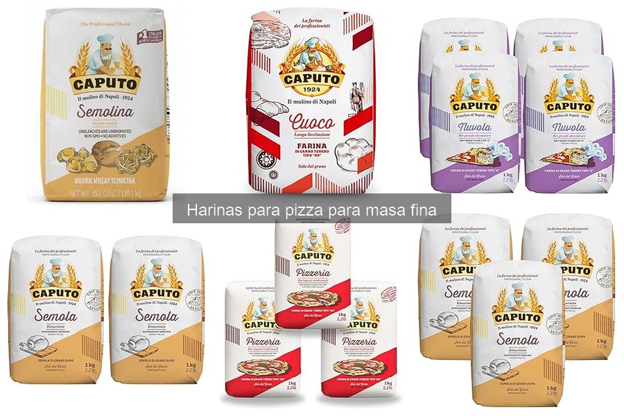 Comparativa de Harinas para Masa Fina de Pizza