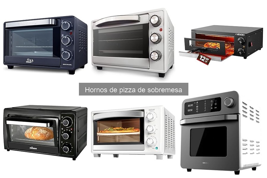Comparativa de Hornos de Pizza de Sobremesa y de Leña