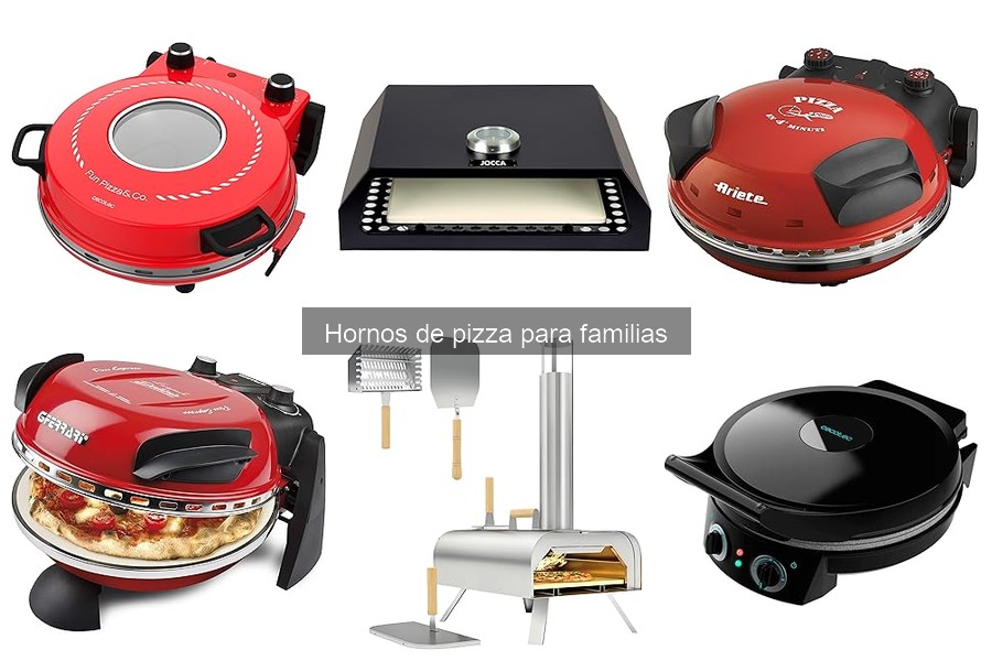Comparativa de hornos de pizza eléctricos vs de leña para familias