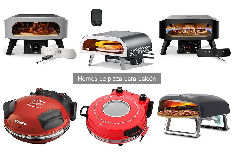 Comparativa de hornos de pizza para balcón: mejores marcas