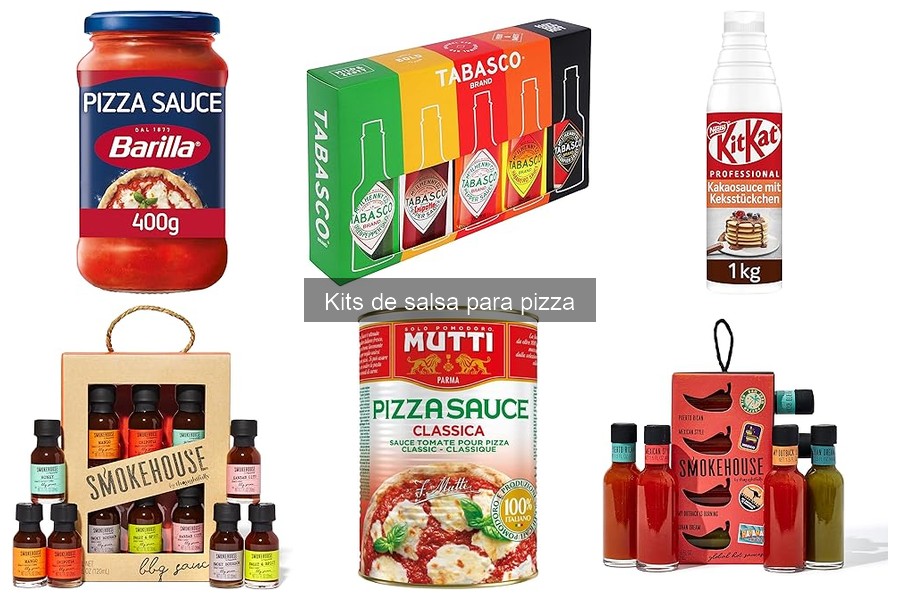 Comparativa de Kits de Salsa para Pizza: Mejores Marcas y Sabores