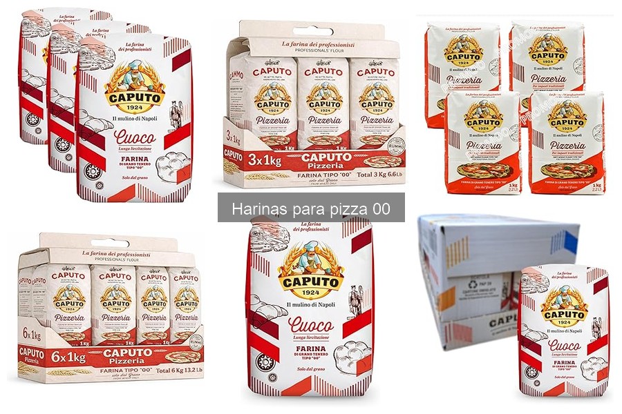 Comparativa de las mejores harinas para pizza 00