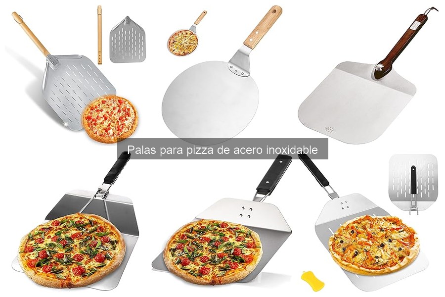 Comparativa de las Mejores Palas para Pizza de Acero Inoxidable
