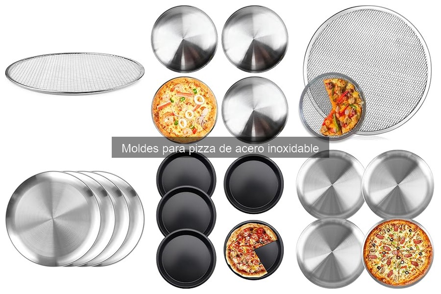 Comparativa de los Mejores Moldes para Pizza de Acero Inoxidable