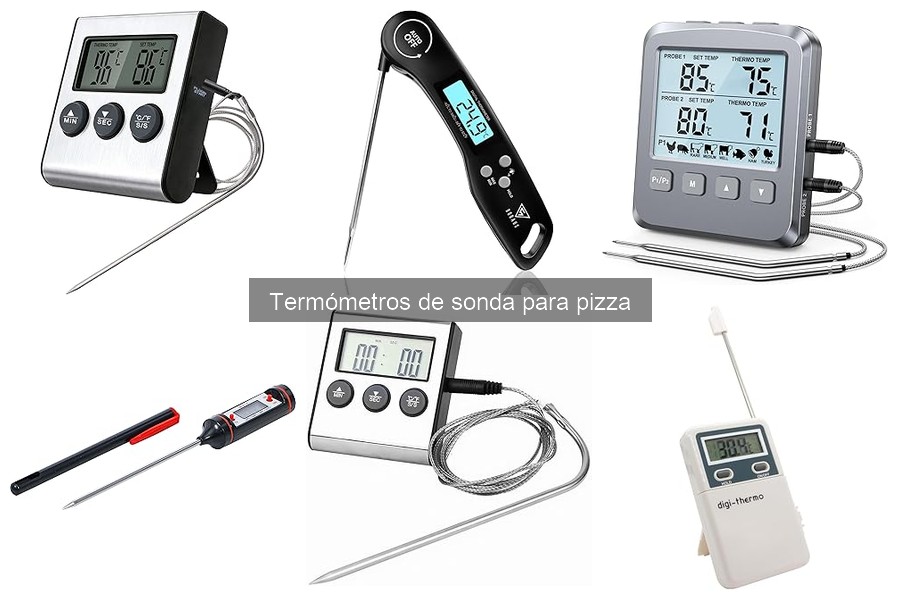 Comparativa de los mejores termómetros de sonda para pizza